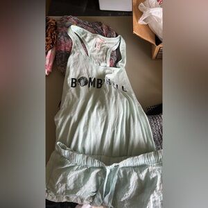 Victoria's Secret Light Blue Pajama Set